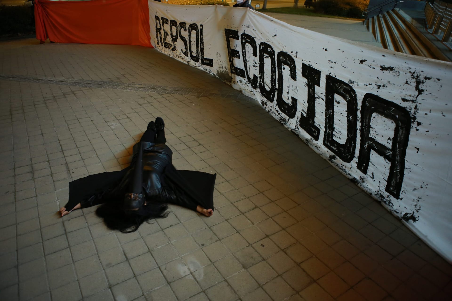 Concentracion contra Repsol en Madrid